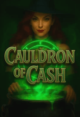 Cauldron of Cash slot game with mystical theme and free spins